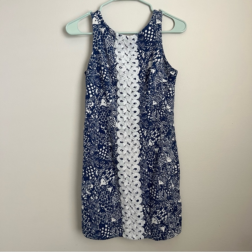 Lilly Pulitzer Upstream Fish Print Dress